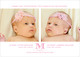 Initial Twins Photo Birth Announcements Image 5 of 5